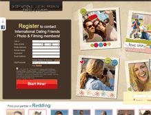 Tablet Screenshot of international-dating-friends-photo-and-filming.datingbuddies.com