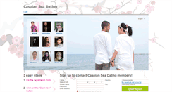Desktop Screenshot of caspiandating.datingbuddies.net