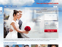 Tablet Screenshot of marriagemindedpeoplemeet.datingbuddies.com