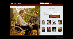 Desktop Screenshot of disabled.datingbuddies.co.uk