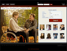 Tablet Screenshot of disabled.datingbuddies.co.uk
