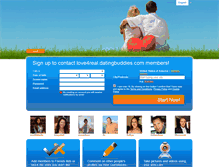 Tablet Screenshot of love4real.datingbuddies.com