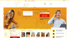 Desktop Screenshot of datingsitesfree.datingbuddies.com