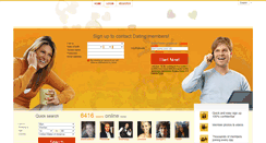 Desktop Screenshot of datings.datingbuddies.co.uk