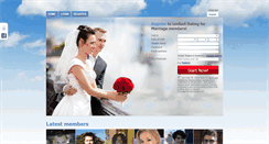 Desktop Screenshot of dating4-marriage.datingbuddies.com