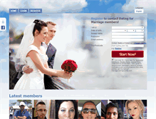 Tablet Screenshot of dating4-marriage.datingbuddies.com