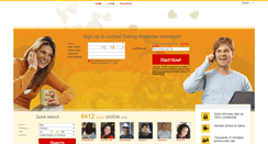 Desktop Screenshot of datingwebsites.datingbuddies.com