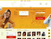 Tablet Screenshot of freeonlinedatingsites.datingbuddies.com