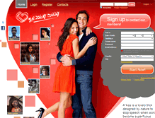 Tablet Screenshot of getlucky.datingbuddies.com