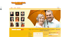 Desktop Screenshot of international-dating-friends-seniors-dates.datingbuddies.com