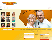 Tablet Screenshot of international-dating-friends-seniors-dates.datingbuddies.com